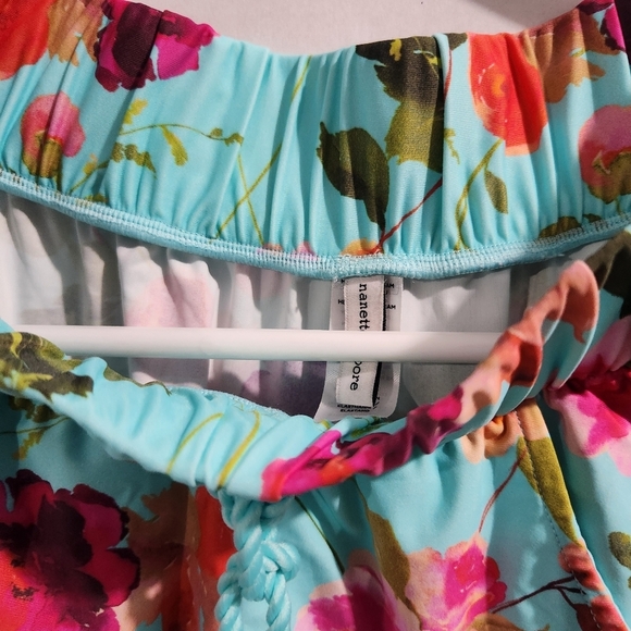 Nanette Lepore Beach Floral Print Lounge Pants SZ S - Picture 2 of 3